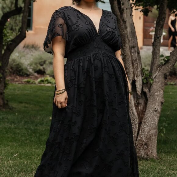 Baltic Born Evelyn Smocked Maxi Dress NWT - Picture 1 of 8